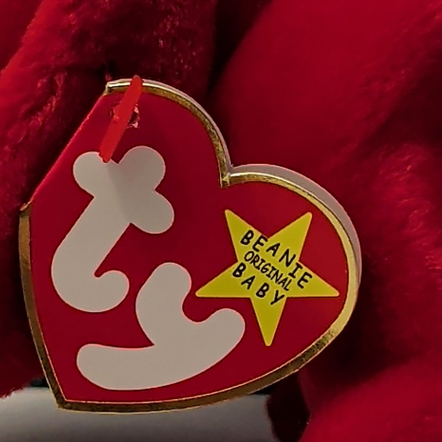TY Beanie Baby ROVER Red Dog 1996 | MWMT Mint Tags | Fareham Hants Error