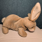 Ty Beanie Baby Nibbly 1998 Retired Speckled Bunny with Tag Protector Vintage