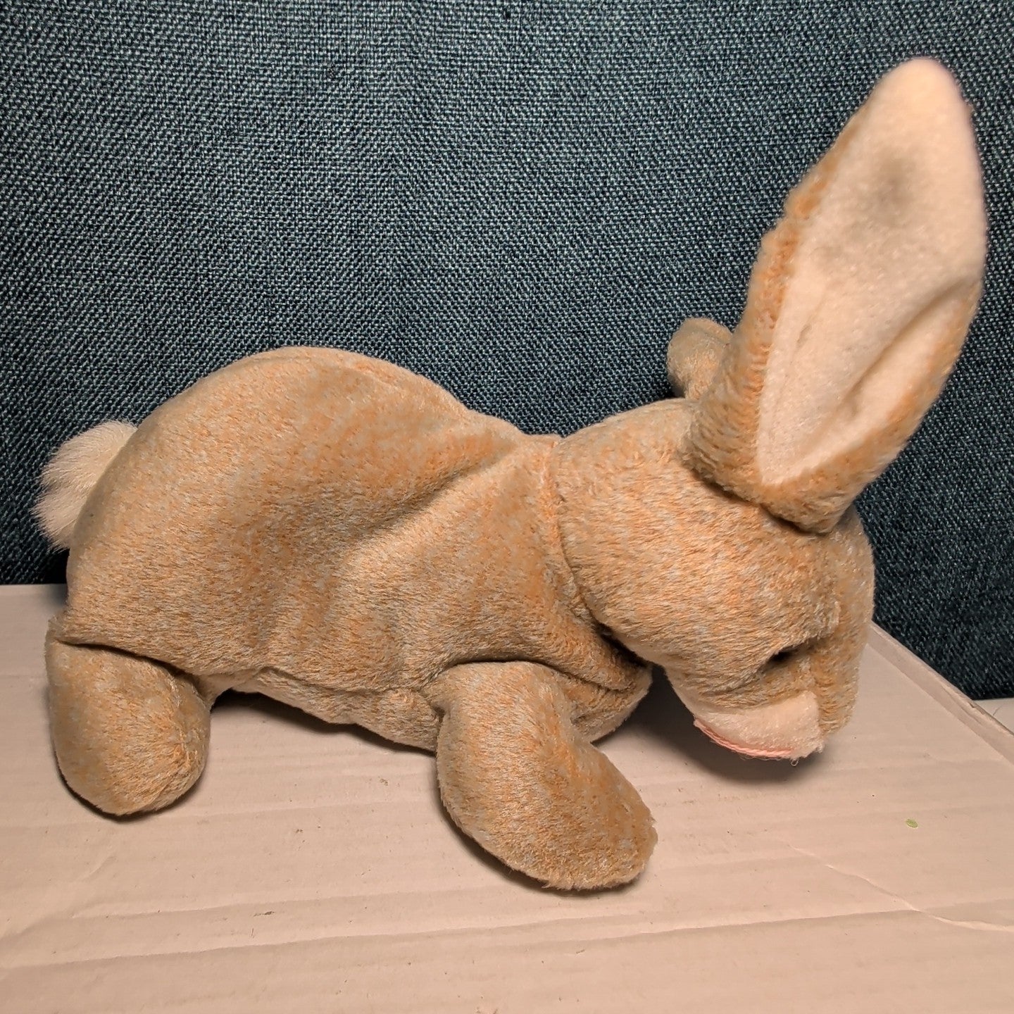 Ty Beanie Baby Nibbly 1998 Retired Speckled Bunny with Tag Protector Vintage
