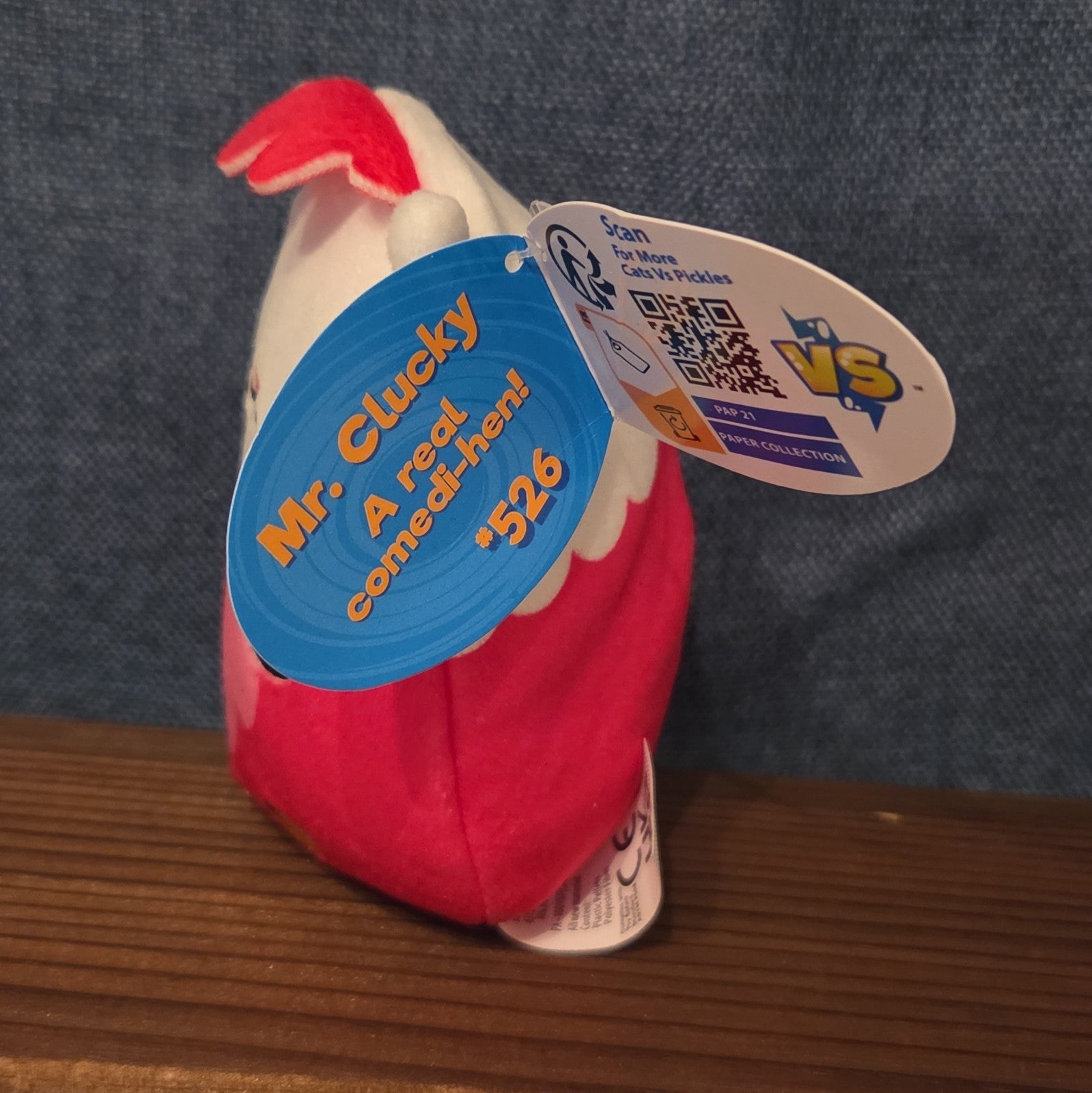 Cats vs Pickles Pawberry Purr-fait #141 Bean Plush 4"