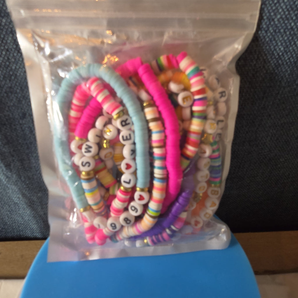 Swift Eras Tour 12 Pk Beaded Friendship Bracelets