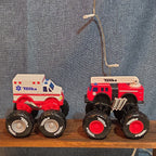 Tonka Metal Movers Monster Firetruck Ambulance Diecast 2021 Lot 2