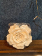 Luxe Fragrance Oil Spa Bundle 30ml Vintage Glass Bottle, Flower Diffuser & Soap