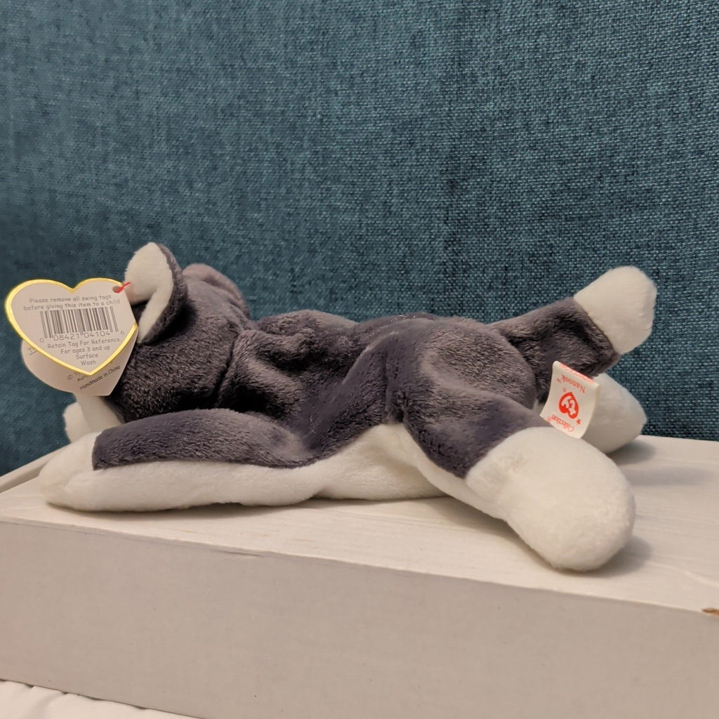 TY Beanie Baby NANOOK Husky Dog 1996 | MWMT Mint Tags | Fareham Hants Star