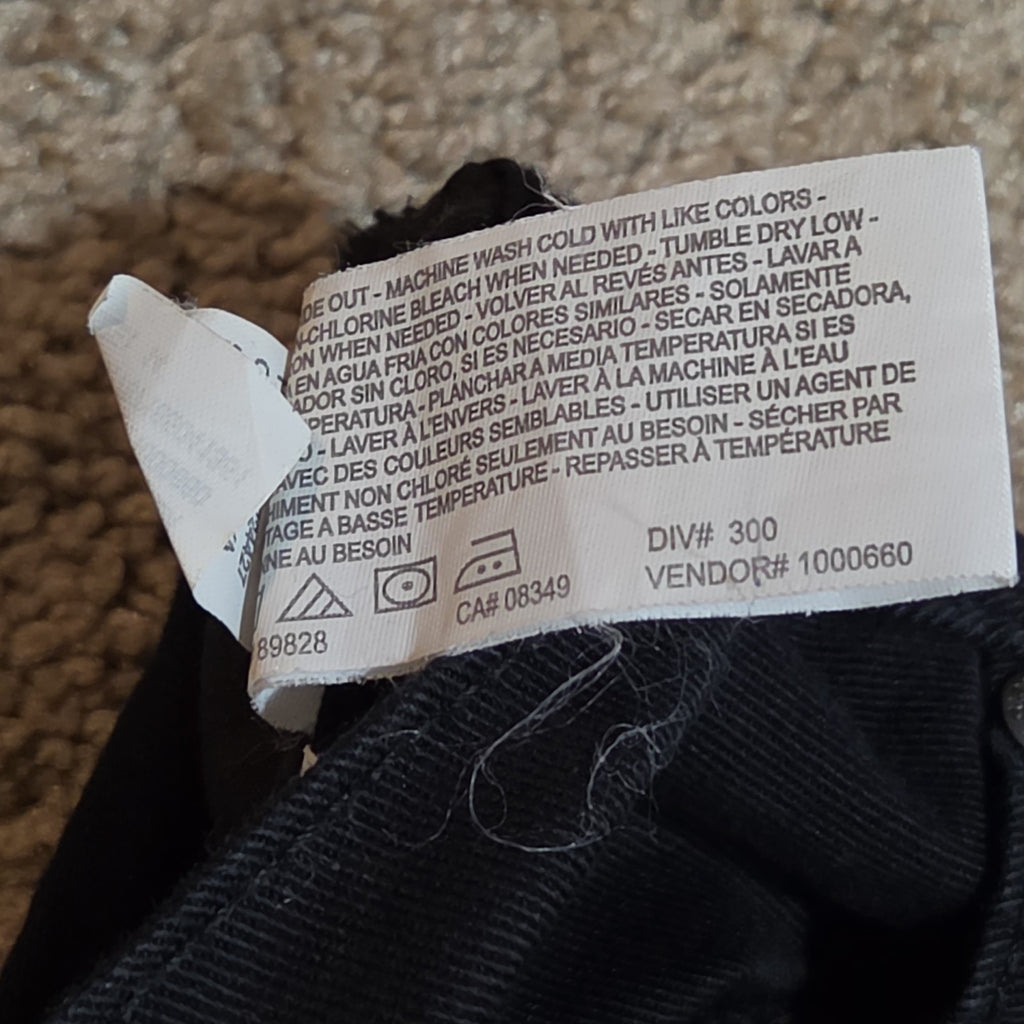 Gloria Vanderbilt Amanda Black Jeans Stretch 14P Short Women Classic
