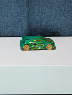 Hot Wheels Technetium Green Diecast Car | Nitrobot Attack Set Exclusive | Track