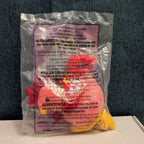 Ty Teenie Beanie Baby Strut the Rooster #7 McDonald’s 1999 Sealed Mint New Toy