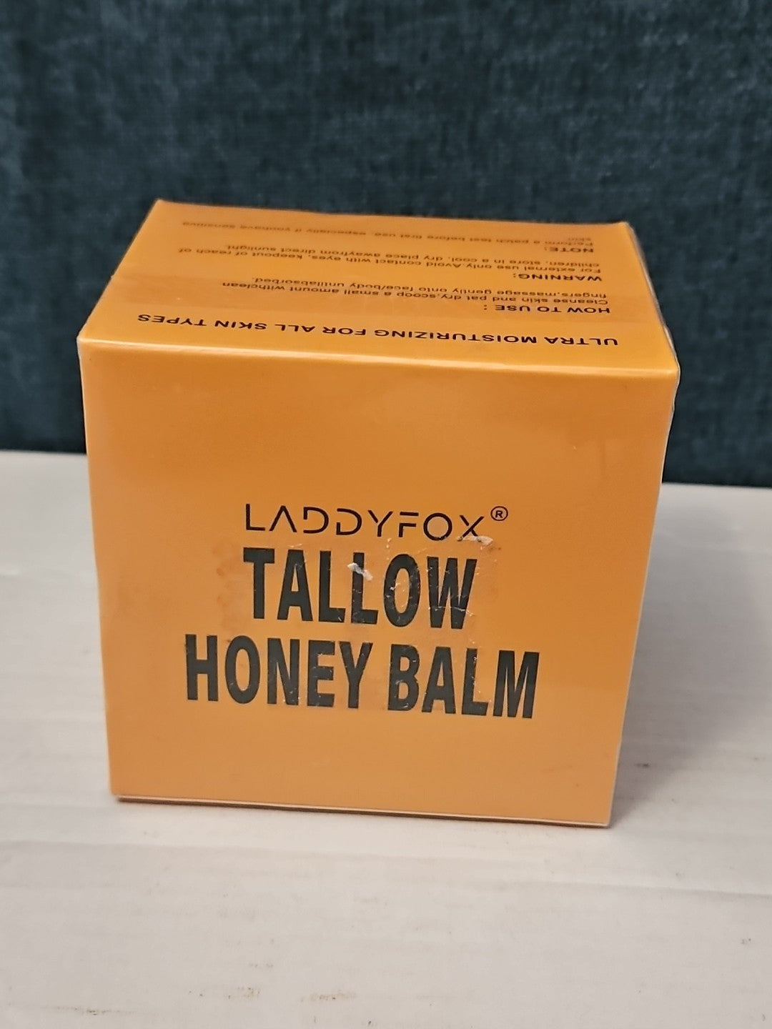 Sealed Laddyfox Tallow Honey Balm | Face & Body Grass-Fed Moisturizer 100g