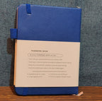 Password Book Internet Logbook Organizer Alphabetical Tabs Blue 4x5"