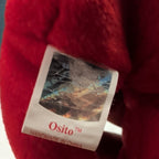 ​Ty Beanie Baby Osito Mexico Red Bear 1999 Retired Flag Chest Mint Tags 04244