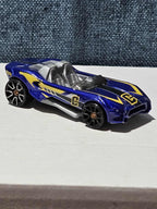 Hot Wheels Carbonic | 2023 Multi-Pack Exclusive Candy Blue | Loose Track Car |