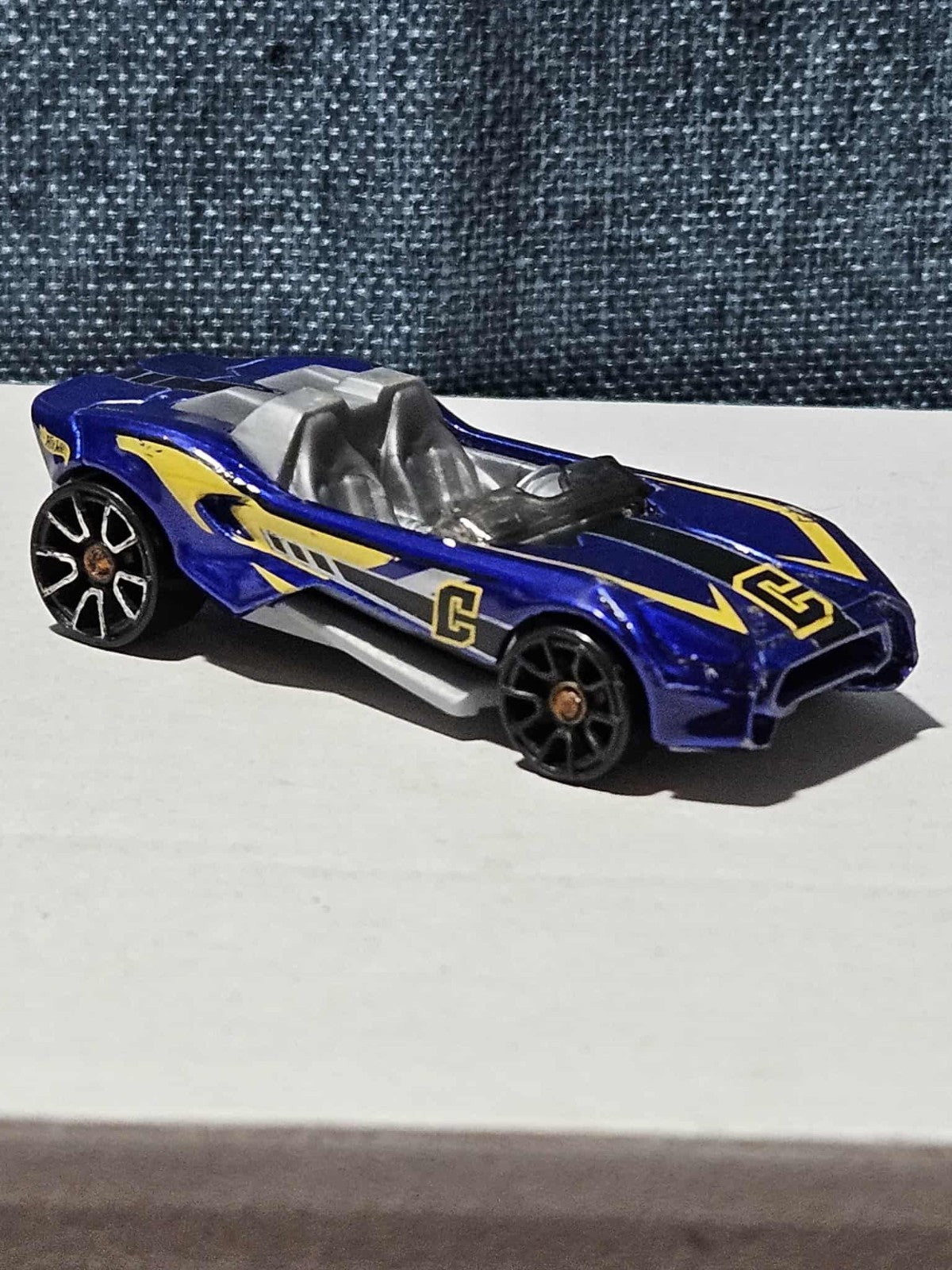 Hot Wheels Carbonic | 2023 Multi-Pack Exclusive Candy Blue | Loose Track Car |