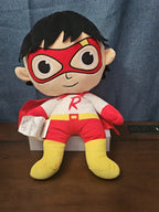 Ryan's World Red Titan 18 Inch Plush Doll | Super Hero Ryan Pillow Buddy | Soft
