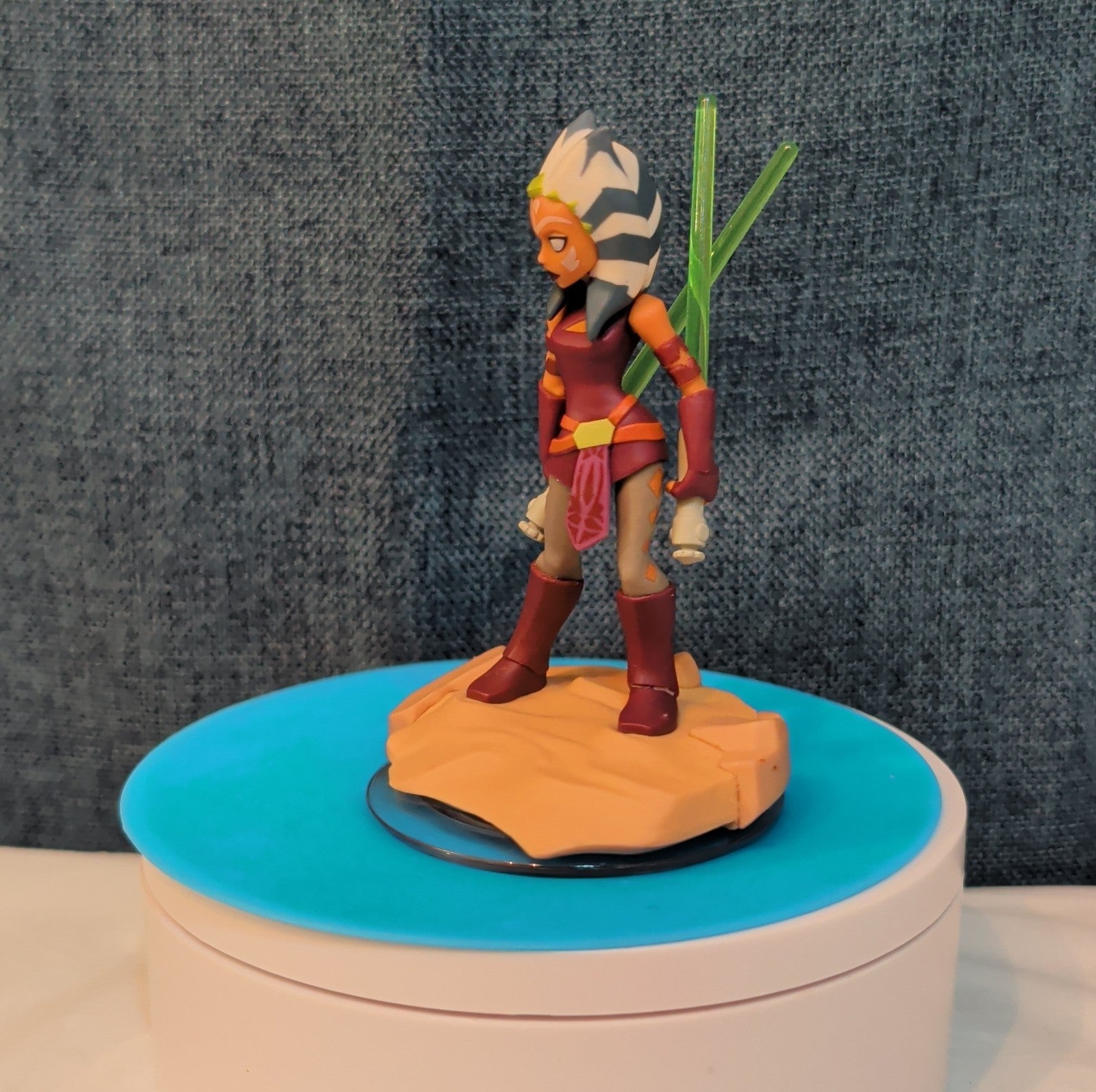 Disney Infinity 3.0 Ahsoka Tano Star Wars PVC Figure Loose INF-1000203