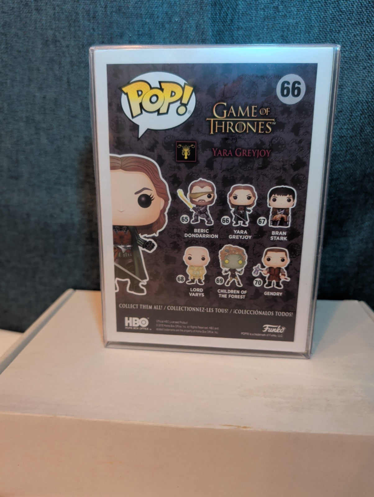 Funko Pop Game of Thrones Yara Greyjoy 66 Vaulted Vinyl Figure Case New NIB