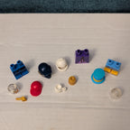 LEGO Minifigure Parts | Accessories GOLDFISH HEAD Hand Top Hat | Helmet Unique!