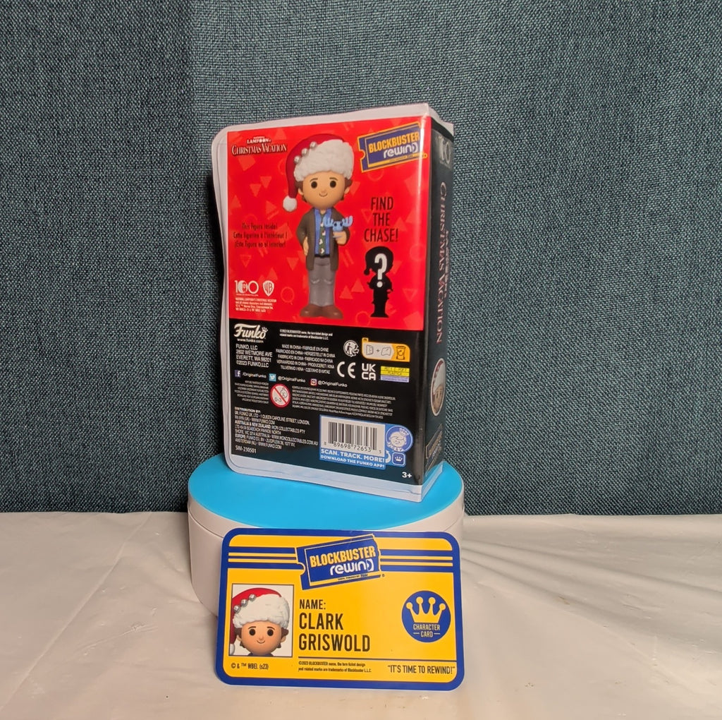 Funko Blockbuster Rewind Clark Griswold Vinyl Figure Christmas