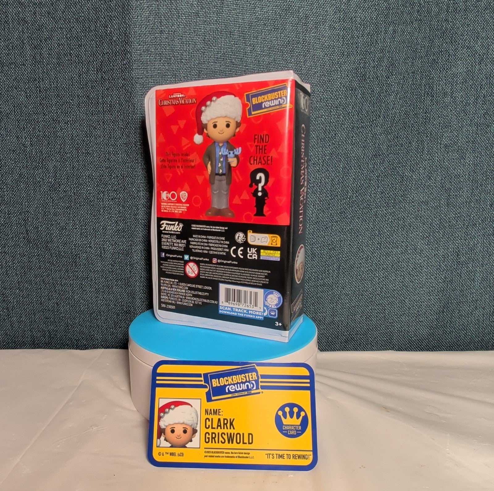 Funko Blockbuster Rewind Clark Griswold Vinyl Figure Christmas