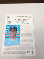2000 Topps Gallery - Students of the Game Pablo Ozuna #133