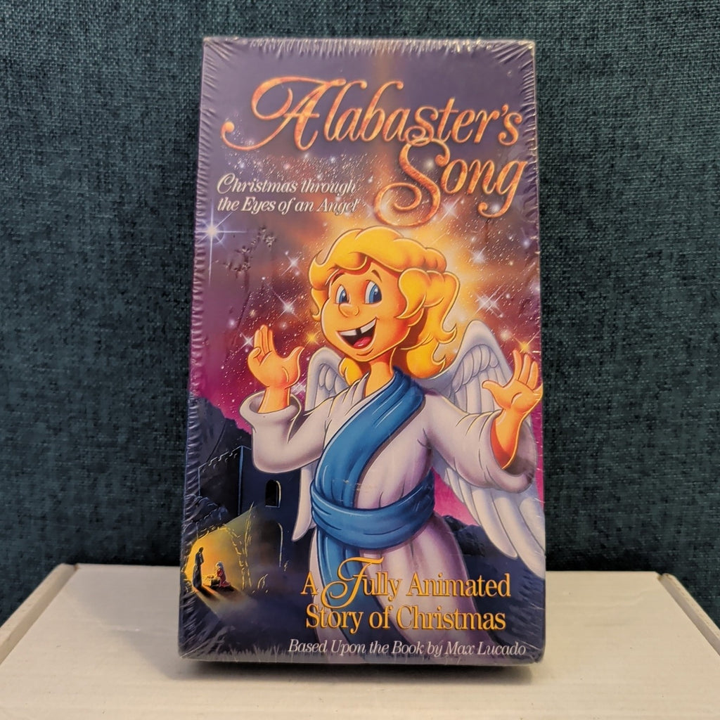 Alabaster's Song VHS Max Lucado Christmas Story Animated NEW SEALED Word Kids