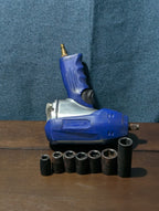 Kobalt 1/2" Air Impact Wrench + 7 Socket Set | Pneumatic Twin Hammer Tool LGA-15