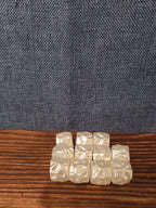 Chunky White Faux Pearl Beads 11pc Craft