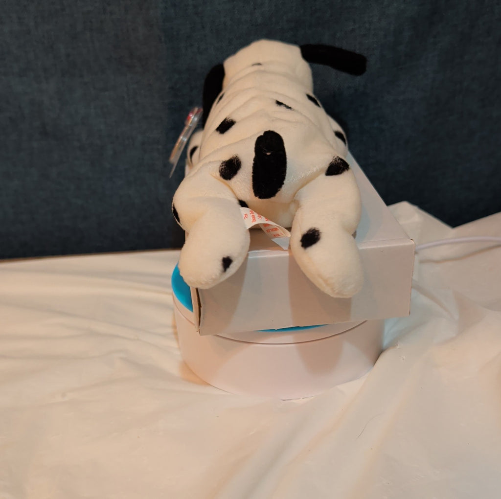 Ty Beanie Baby Dotty the Dalmatian Dog 1996 PVC Pellets Mint with Tags MWMT