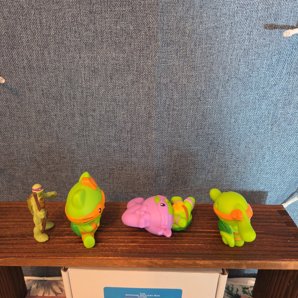 McDonalds Sanrio TMNT Happy Meal Toy Lot 4 Plastic Figures 2025