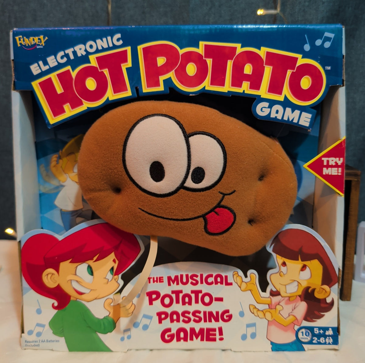Fundex Electronic Hot Potato Musical Passing Game Plush Toy