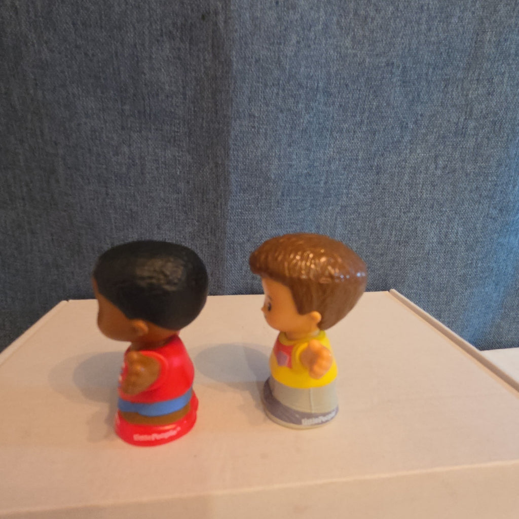 Fisher Price Little People Figures Lot of 4 Disney Belle Boy Girl Replacement