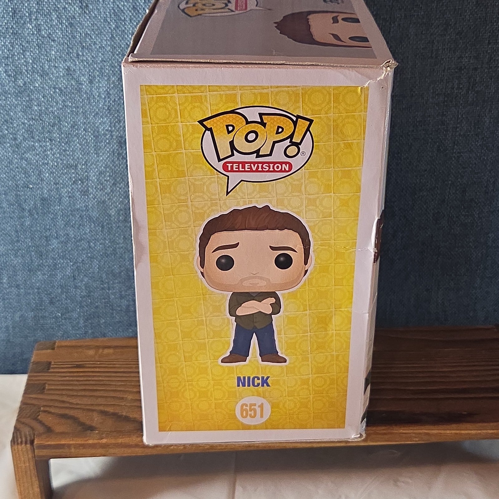 Funko Pop Television New Girl Nick 651 Vaulted Vinyl Figure 2018 With Protector