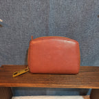 Margot New York Gina Compact Wallet Brandy Leather Boho