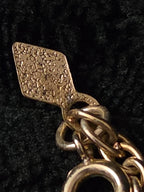 Sarah Coventry Emberwood Long Vintage Necklace 1975 Gold Tone Root Beer Amber