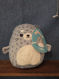 Squishmallows Odile Seal 11" Spotted Plush Kawaii NWT KellyToy
