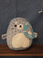 Squishmallows Odile Seal 11" Spotted Plush Kawaii NWT KellyToy