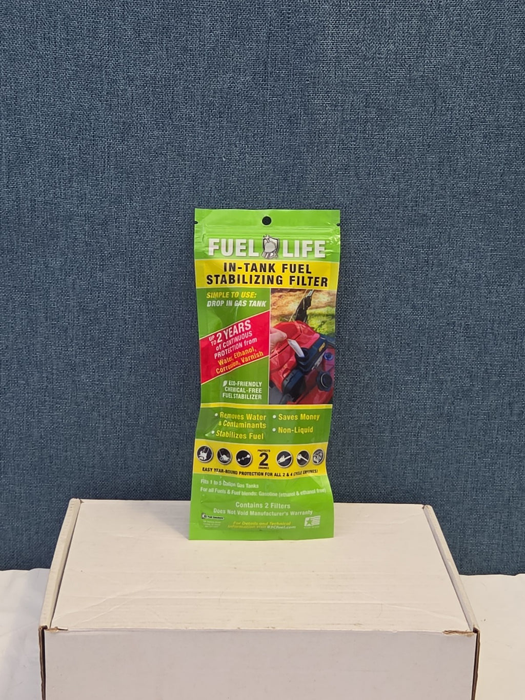Fuel Life In-Tank Fuel Stabilizer Filter B3C Small Engine 2 Pack Mower Chainsaw
