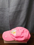 Disney Tinker Bell Hat Pink Baseball Cap "Cute but Feisty" Y2K Embroidered