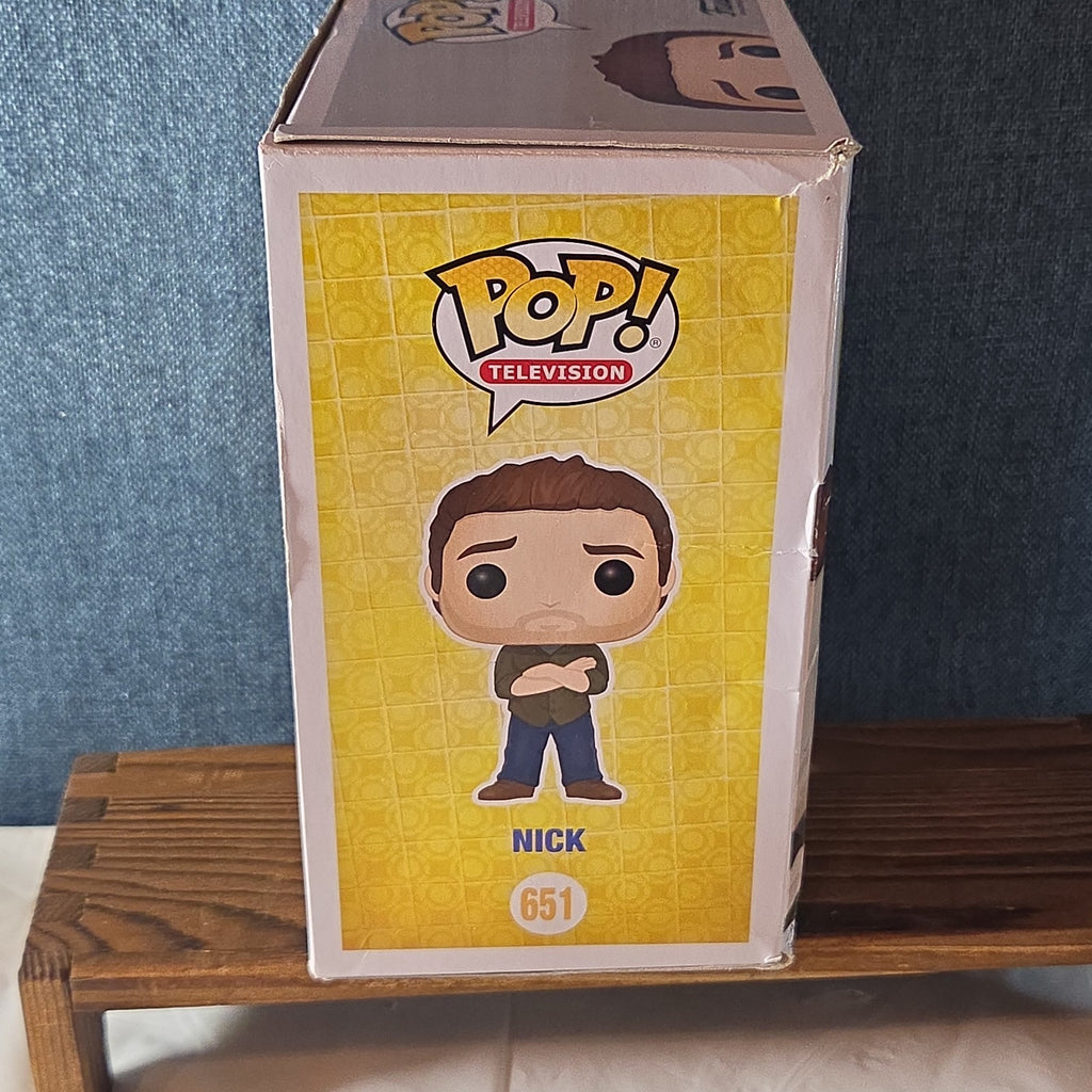 Funko Pop Television New Girl Nick 651 Vaulted Vinyl Figure 2018 With Protector