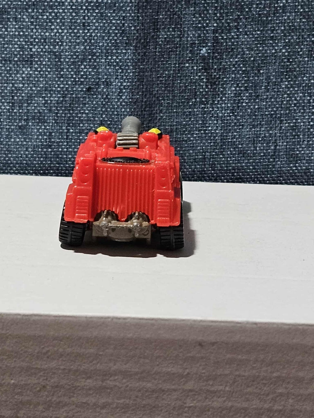 1997 McDonald's Hot Wheels FIRE TRUCK #5 Red Rescue Vehicle 90s Vintage Loose