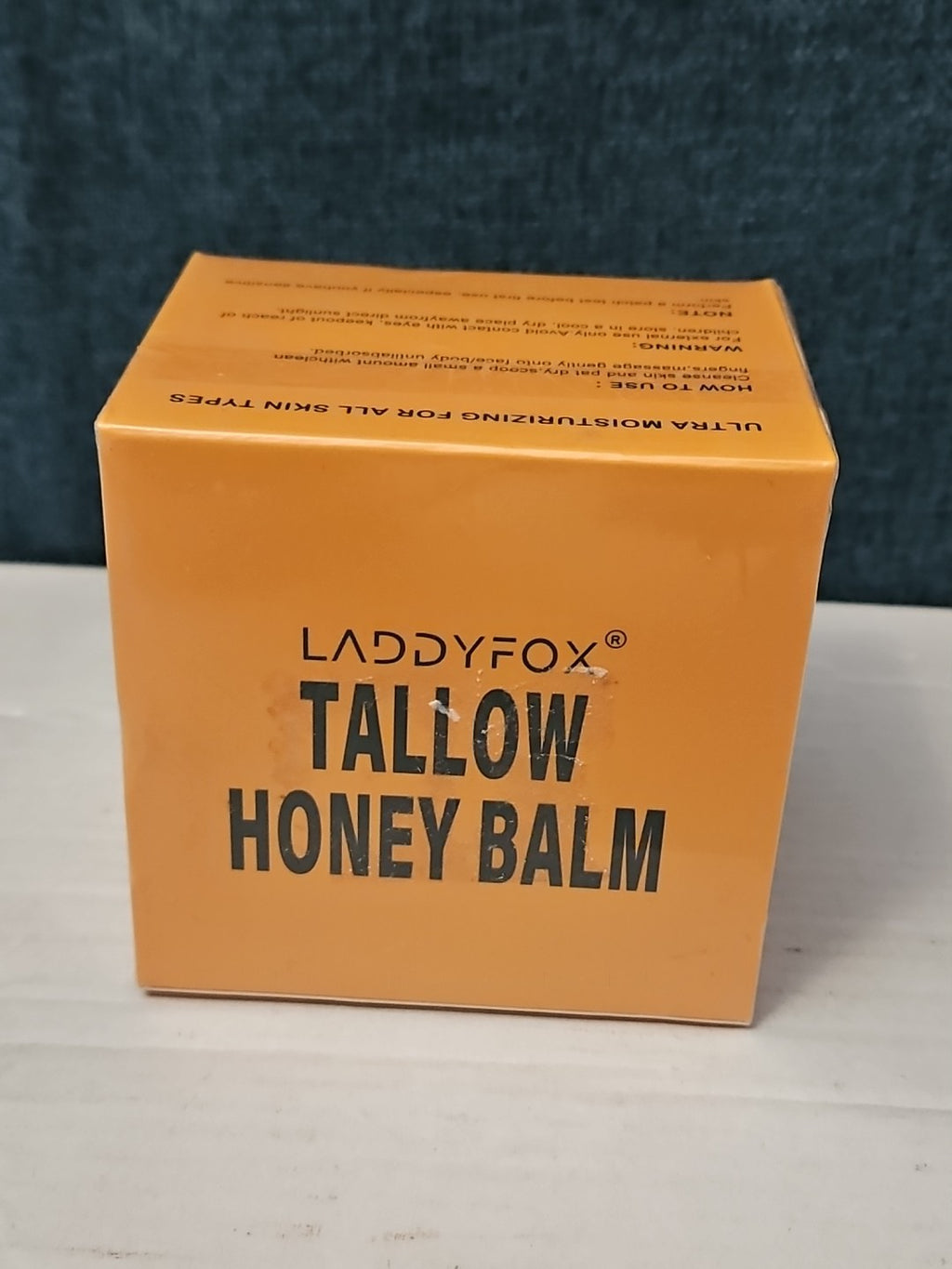 Sealed Laddyfox Tallow Honey Balm | Face & Body Grass-Fed Moisturizer 100g