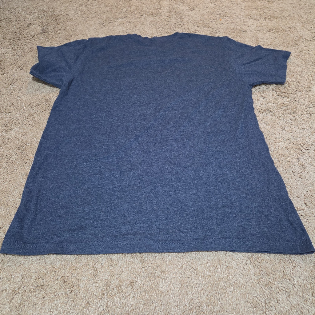Diageo Tangerine Shirt Large Navy Blue Key Graphic Tee