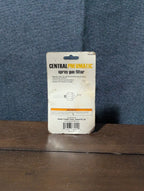 2 Central Pneumatic Inline Spray Gun Filters | Water Trap 1/4" NPT | NOS 88224