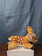 Aurora Miyoni Spotted Fawn Deer Plush 11" | Realistic Laying Down Stuffed Animal