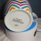 Mud Pie Francesca's Teacher Quote Mug Colorful Chevron 2012