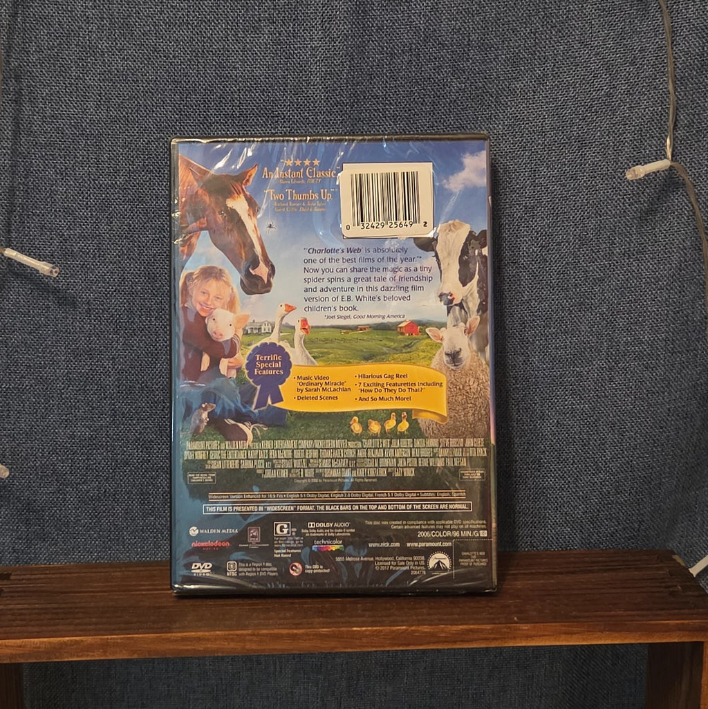 Paramount Charlotte's Web DVD Widescreen 2006
