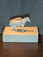 Greenbrier International Pegasus Set of 2 | Rearing & Standing Winged Horses