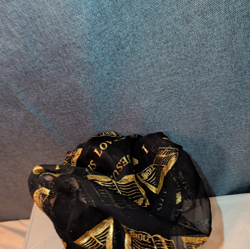 I Love Jesus Bible Black Satin Hair Bonnet Sleep Cap OS