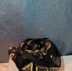 I Love Jesus Bible Black Satin Hair Bonnet Sleep Cap OS