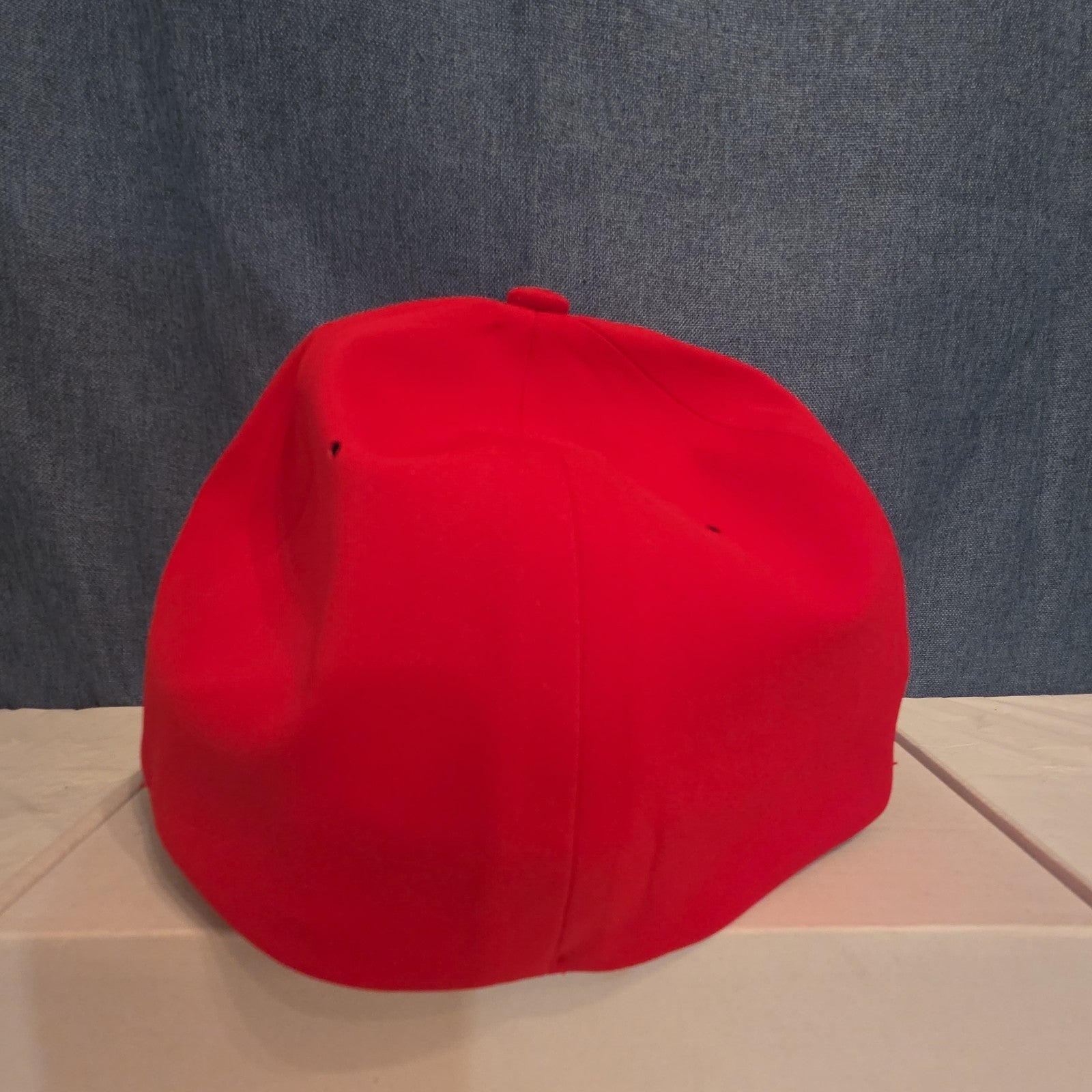 Flexfit Delta Hat SM Red Fly Embroidered Baseball Cap Fitted Performance 180