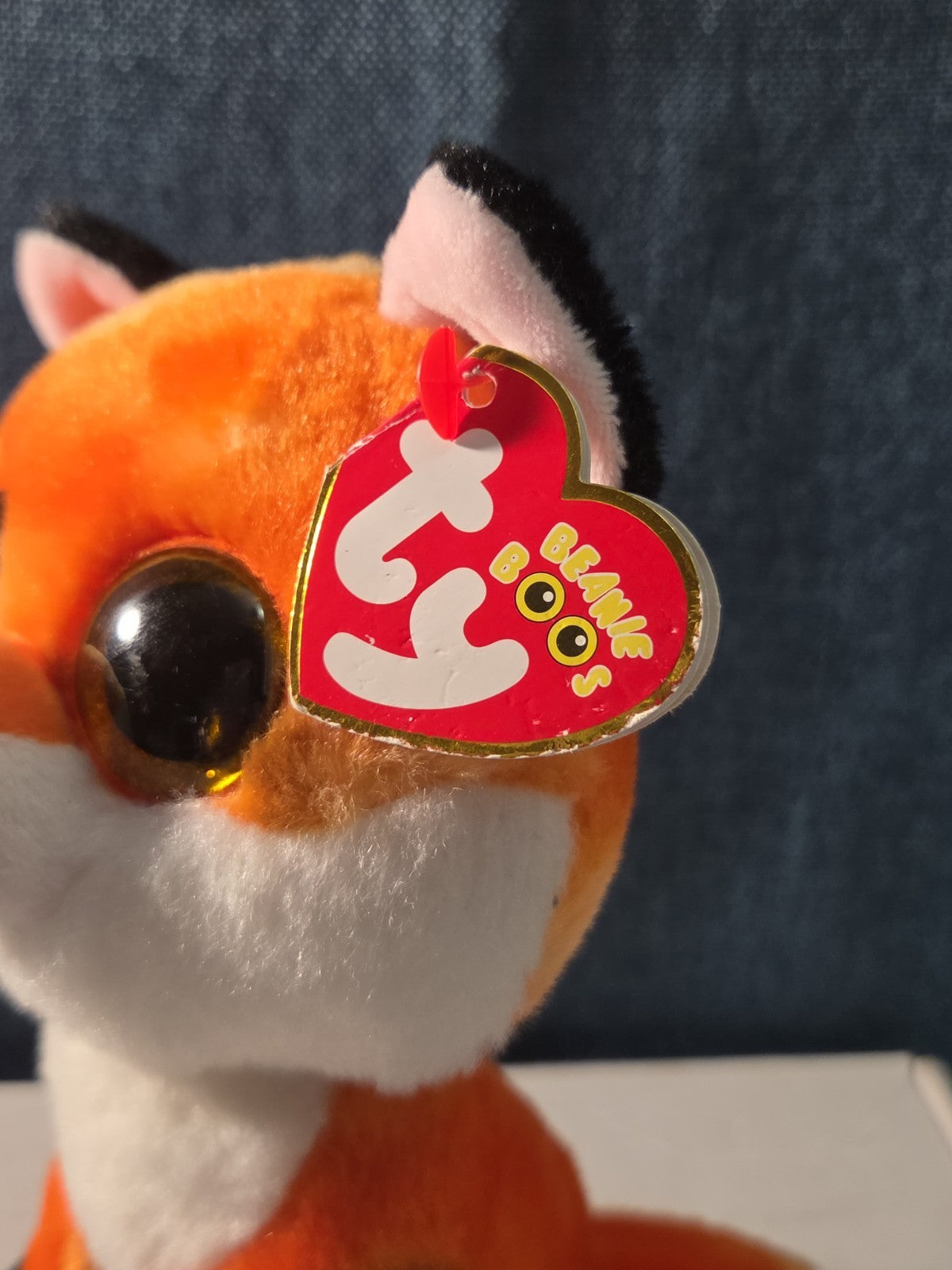 Ty Beanie Boos Meadow the Fox 6" Plush Stuffed Animal Toy
